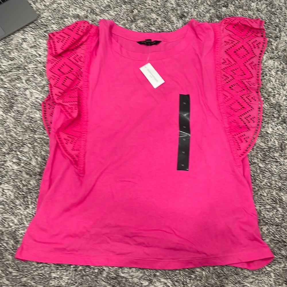 banana republic pink top